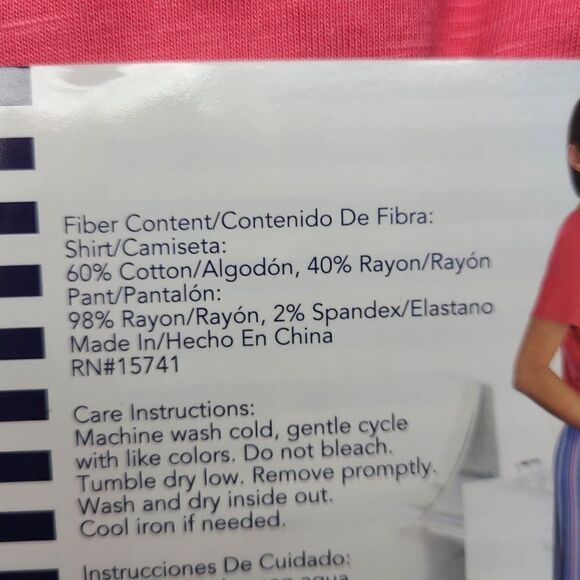 SPLENDID 2-Piece Pajamas Set NWT Sz Small - Picture 6 of 6